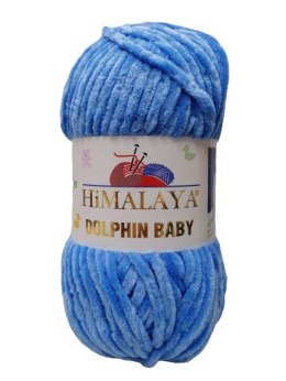 Włóczka Pluszowa Himalaya Dolphin Baby 80327 JASNY JEANS