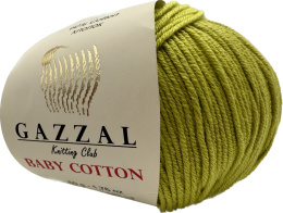 Włóczka Gazzal Baby Cotton 50g/165m 3457 PISTACJA