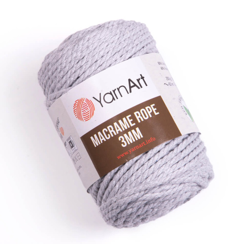 Sznurek YarnArt Macrame Rope 3mm 756 POPIELATY