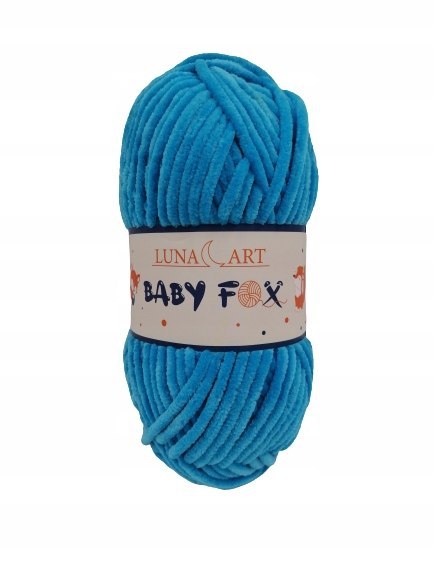 Włóczka Luna Art Baby Fox 100g/120m 12 TURKUS