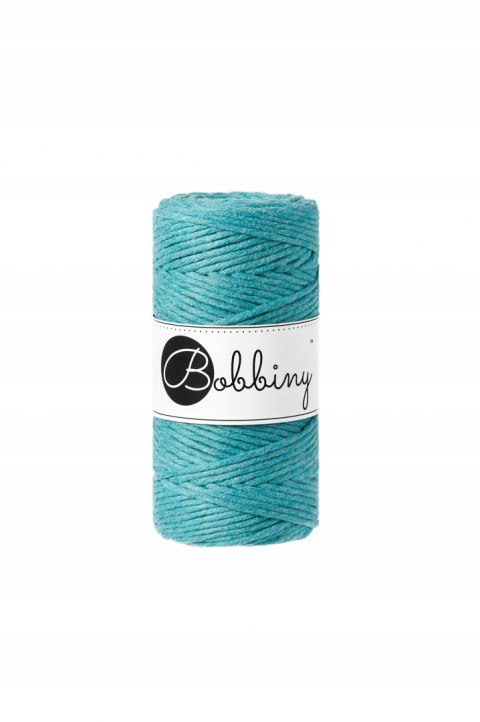 SZNUREK DO MAKRAMY BOBBINY 3mm/100m TEAL