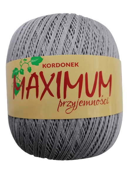 Kordonek Opus Maximum 100g/565m kol.1814 POPIEL