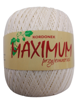 Kordonek Opus Maximum 100g/565m kol.003 KREM