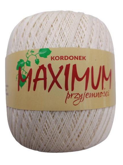 Kordonek Opus Maximum 100g/565m kol.003 KREM