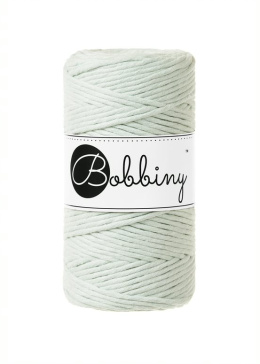 SZNUREK DO MAKRAMY BOBBINY 3mm/100m MILKY GREEN